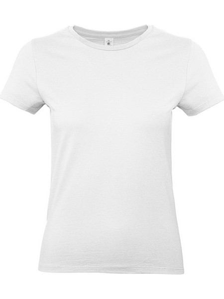 Γυναικειο T Shirt E190 B & C TW04T White