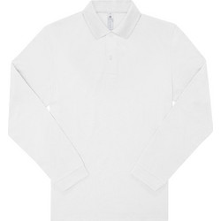 My Polo 180 LSL B & C PU425 White
