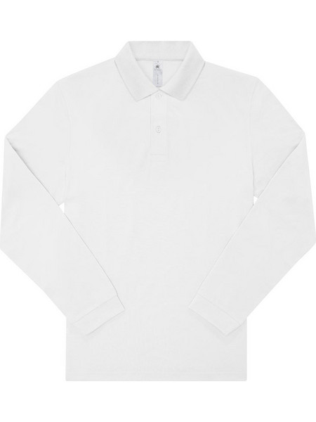 My Polo 180 LSL B & C PU425 White