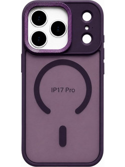 Θήκη Matte Mag Cover Magsafe - iPhone 17 Pro / 18 Pro - Μωβ