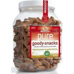 Mera Meradog Pure Goody Grain Free Snack Turkey & Potato 600gr