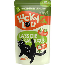 Lucky Lou Lifestage Adult with Beef, Boar & Pumpkin 125gr