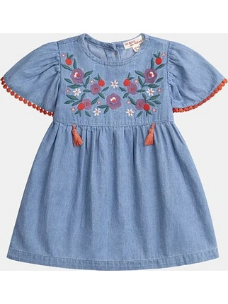 Βρεφικό Φόρεμα για Κορίτσια Denim Canvas ΜΠΛΕ