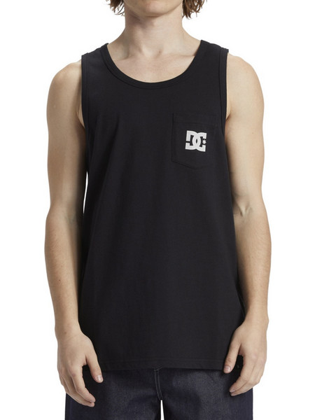DC M DC STAR POCKET TANK TOP - ADYZT05378-KVJ0 BLACK