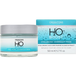 Creightons H2O Boost Hyaluronic Overnight Κρεμώδης Μάσκα Προσώπου για Ενυδάτωση με Υαλουρονικό 50ml