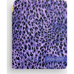2026-2027 Ακαδημαϊκό Ημερολόγιο 12x15 Purple Print