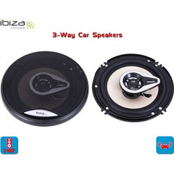 Ibiza CSP6002B Σετ Ηχεία Αυτοκινήτου 6" 3 Δρόμων 100W RMS