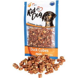 Kid Dog Mini Cubes with Duck 80gr