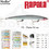 Rapala Max Rap Τεχνητό Δόλωμα Ψαράκι Συρτής 17cm 28gr FS