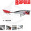 Rapala X-Rap Pop Τεχνητό Δόλωμα Ψαράκι 7cm 11gr S