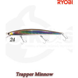 Ryobi Trappers Pro Minnow Τεχνητό Δόλωμα Ψαράκι 14.3cm 21gr 24
