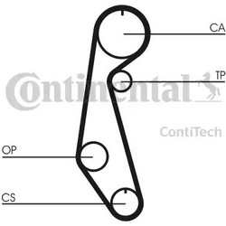 CONTINENTAL CT679 - ΙΜΑΝΤΑΣ ΕΚΚΕΝΤΡΟΦΟΡΟΥ