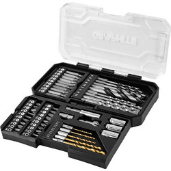 GRAPHITE Μύτες και τρυπάνια HEX 1/4" σετ 50τεμ 56H613