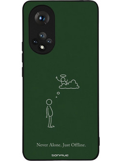 Sonique Men's Edition Θήκη (Honor 50 5G / Nova 9) με Σχέδιο «Never Alone»