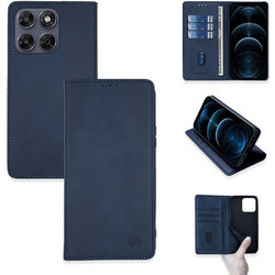 Sonique Vintage Magnet Θήκη Πορτοφόλι Σκούρο Μπλε (Motorola Moto G67 5G / Moto G77 5G)