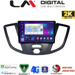 LM Digital ZQ8758 Ηχοσύστημα Αυτοκινήτου με Οθόνη Αφής & GPS