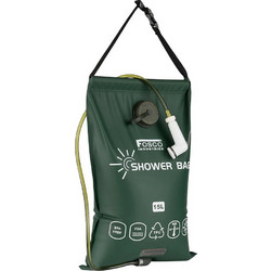 Ηλιακή Ντουζιέρα Fosco Camp Shower Bag Premium 15L TPU Olive