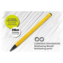 Troika Construction Endless Μολύβι Κίτρινο 209392