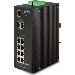 Planet IGS-10020HPT Managed L2 Switch με 8 Θύρες Ethernet 1000Mbps και 2 SFP θύρες