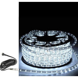 ΦΩΤΟΣΩΛΗΝΑ LED Φ13mm 24V ΜΟΝΟΚΑΝΑΛΗ ΜΕ 48Led/m ΨΥΧΡΑ