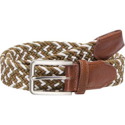 Only & Sons Ανδρική Ζώνη Πλεκτή Λαδί 22037077