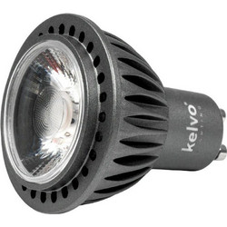 Kelvo Lighting Kelvo Kyron 10 Σποτ GU10 MR16 Led 7W 840lm Cri (Ra) = 90 10 Ac 220-240V IP20 Φυσικο Λευκο 4500K Dimmable - Cree Cxa Chip - Γκρι Ανθρακι Ματ - Μ5 x Π5 x Υ6cm
