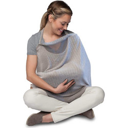 Chicco Boppy Ποδιά Θηλασμού Silver Grey