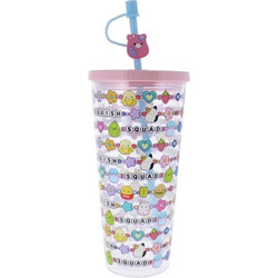 Squishmallows Tumbler with Straw Squish Squad 700 ml