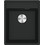 Franke Maris Bowl MRG 610-37 TL Matt Black Ένθετος Νεροχύτης Γρανίτη Ματ 41x51cm