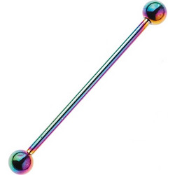 Sequoia Σκουλαρίκι Piercing barbell/μπάρα Ατσάλι I-00404-2 (1.6*36*5)