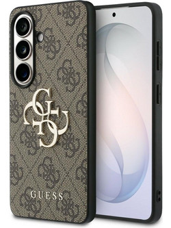 Guess 4G Big Metal Logo Back Cover Brown (Samsung Galaxy S26)