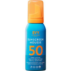 Evy Sunscreen Αντηλιακό Mousse Σώματος Αντιγηραντικό SPF50 100ml