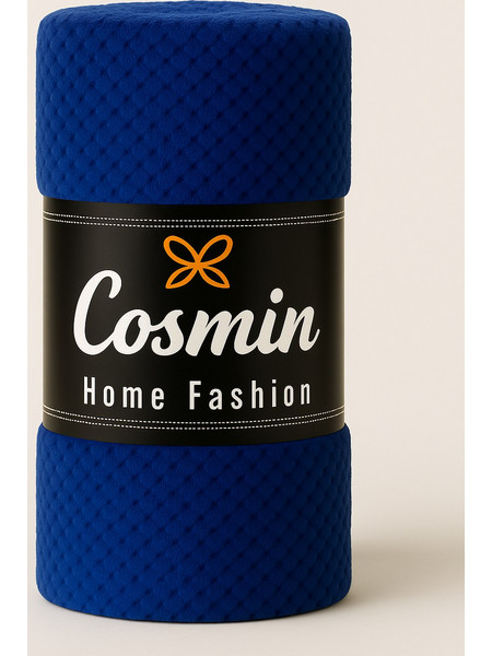 Κουβέρτες Υπέρδιπλες 220x240 Cosmin Veloura Fleece - Blue
