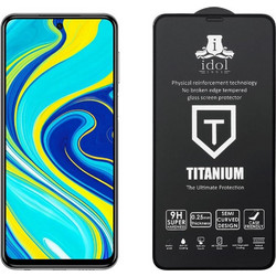 Idol 1991 Titanium Semi Curved 9H 0.25mm Tempered Glass Προστατευτικό Οθόνης (Xiaomi Redmi Note 9S)