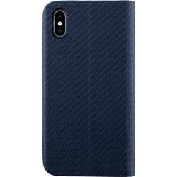 Idol 1991 Elite Anti-RFID Θήκη iPhone X / XS Book Blue