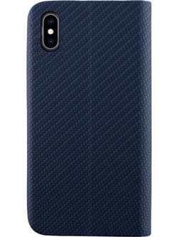 Idol 1991 Elite Anti-RFID Θήκη iPhone X / XS Book Blue