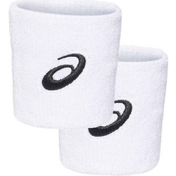 Asics Wrist Band Unisex Περικάρπιο - Περιμετώπιο Λευκό (3043A077-100)