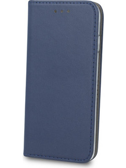 Μαγνητική Θήκη Δερματίνης Book Style για iPhone 16e / 17e - Μπλε