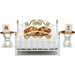 Lundby - Brass Bed Set (18292)