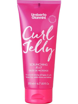 Umberto Giannini Scrunch Drying Jelly Ζελέ για Στέγνωμα Κατάλληλο για Όλους τους Τύπους Μαλλιών με Μπούκλες 200ml