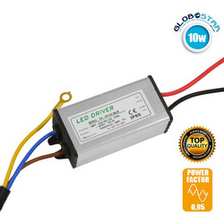 Μετασχηματιστής Προβολέα LED 10W IN 230V OUT 8-12V 0.95PF GloboStar 47853