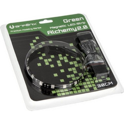 BITFENIX ALCHEMY 2.0 MAGNETIC LED STRIP - 30CM 15 LED GREEN
