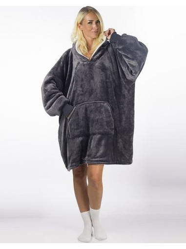 HOMEVERO COMFORT BLANKET IN GREY