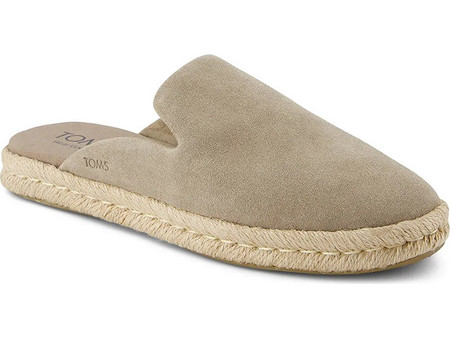 Toms Γυναικείες Εσπαντρίγιες Santiago Mules 10021853 Dune Suede Natural