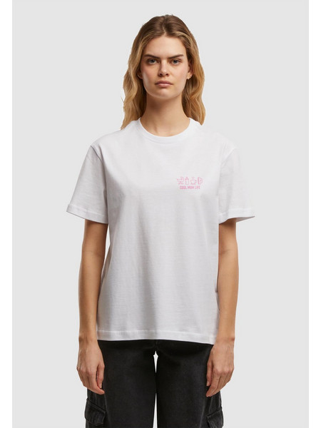 Cool Mum Life Tee white