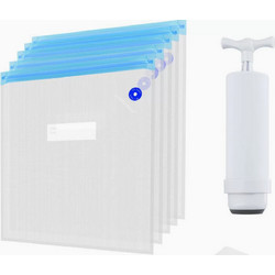 Filament Storage Vacuum Compression Bags Set, 10 Bags + 1 Pump