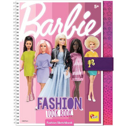 BARBIE SKETCH BOOK FASHION LOOK BOOK- 17,12877