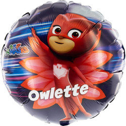 18" Μπαλόνι στρογγυλό Pj Masks - Owlette