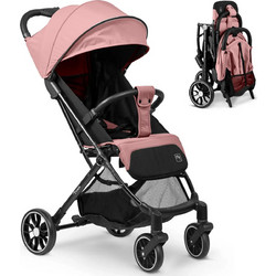 Nukido Paseo Καρότσι Μωρού Kατάλληλο για Nεογέννητο Pink (5903890622411)