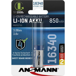 Ansmann 16340 850mAh 1τμχ